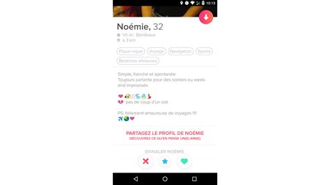 description tinder femme|Les 24 meilleures bios Tinder : drôles, séduisantes et。